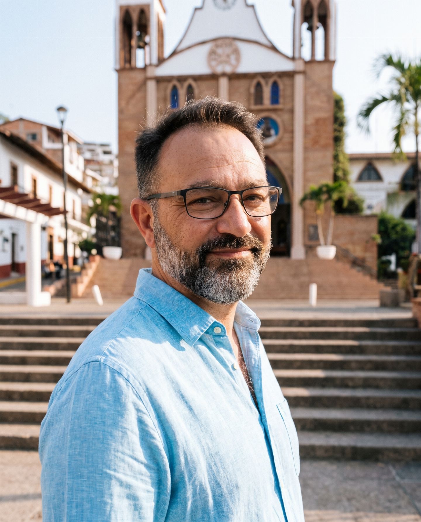 Fotógrafo de nadie, en una plaza con nombre